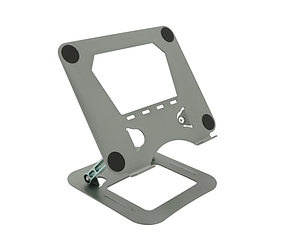 Настільна підставка для планшета LP-BP90, кут нахилу до 90 °, корпус метал, 260х220мм, 1,33 кг, Grey, Box