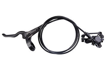 Гальмо дискове заднє гідравлічне 160мм NUTT Y-2 R1500 (без ротора, з адаптером, з лівою гальмівною ручкою)