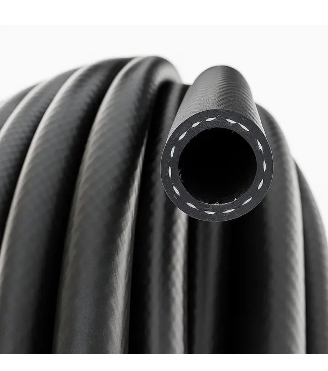 Шланг гумовий для води 14 мм, довжина 5 м. Армований з ниткою.