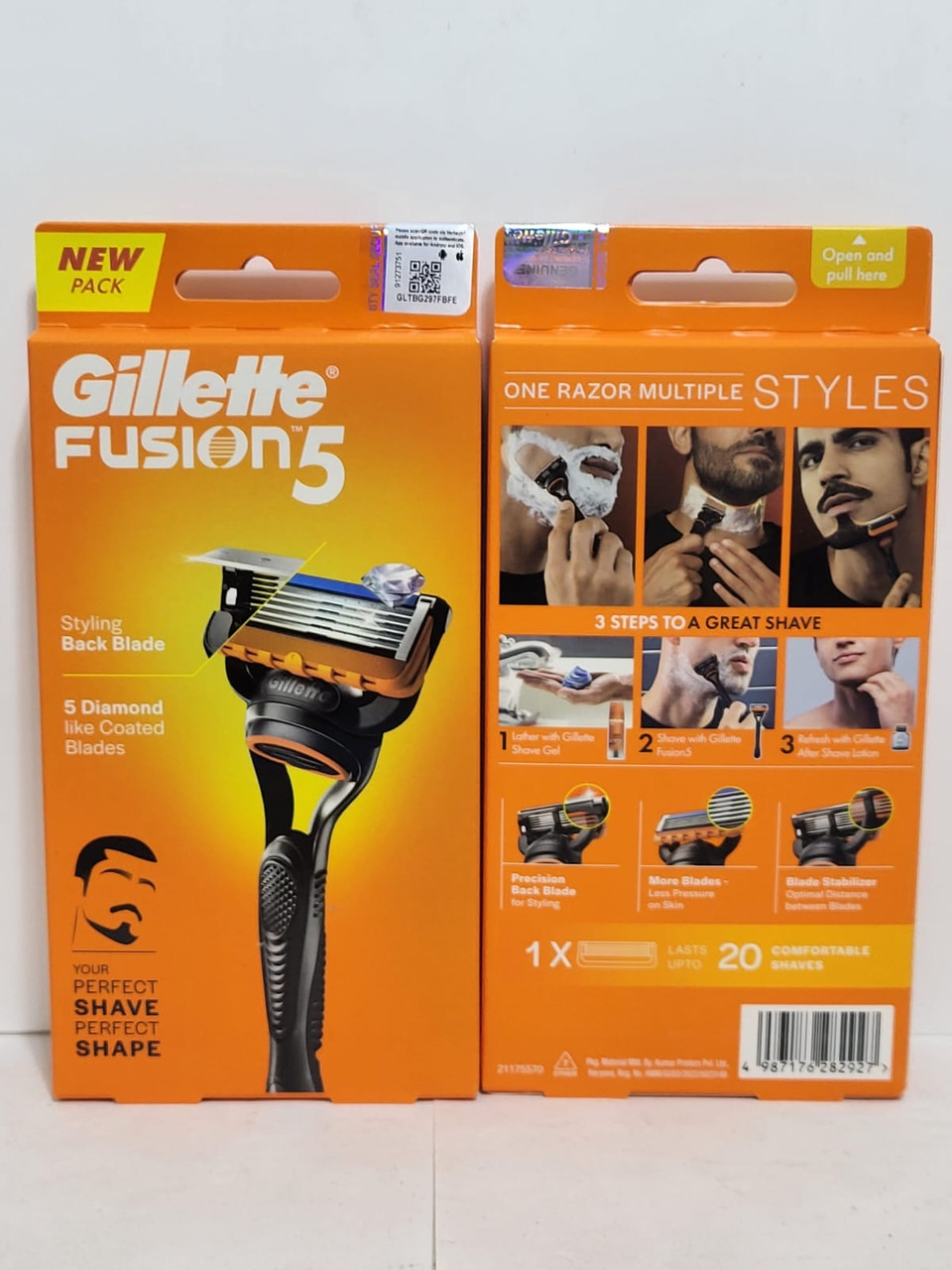 Верстат Gillette Fusion + 1 змінні касети, фото 1