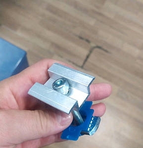 Притиск міжпанельний універсальний під 30,35, 40 панель комплект AL