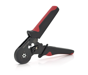 Крімпер CINLINELE HCS8 6-6A для обтиску кабельного накінечника, red + набір кабельних наконечників