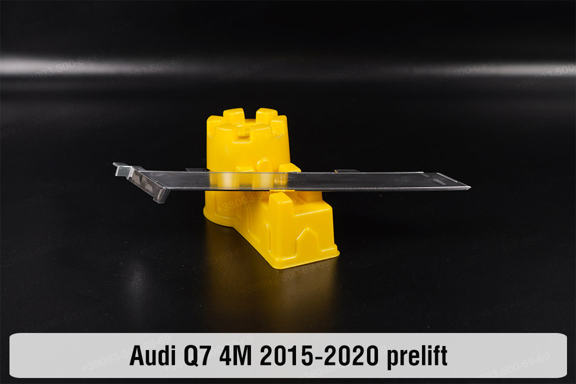 Хромований декор внутрішнього світловода верхній Audi Q7 4M (2015-2020) дорест правий, фото 1