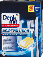 Таблетки для посудомийних машин DenkMit Revolution 40 шт.
