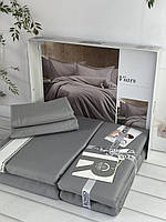 Постільна білизна Romeo Home Viars однотоний сатин євро розмір 200 на 220 см