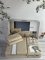 Постільна білизна Romeo Home Kleks однотоний сатин євро розмір 200 на 220 см