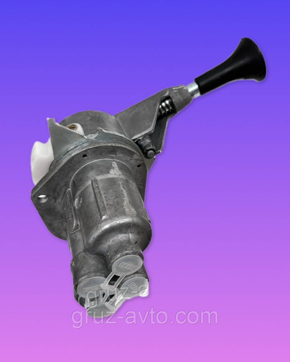 Кран гальмівний з ручним керуванням ручник ЄВРО-КАМАЗ 4 виходи / 6029-3537310