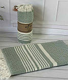 Рушник з льону для пляжу сауни лазні хаммама 100 на 180 см By Ido у кольорах, фото 3