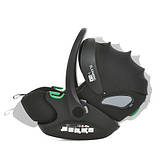 Стильне автокрісло i-FIX ME 1110 Moon Black з анатомічним вкладишем і регулюванням спинки, фото 3