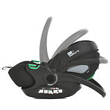 Стильне автокрісло i-FIX ME 1110 Moon Black з анатомічним вкладишем і регулюванням спинки, фото 9