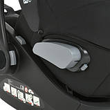 Стильне автокрісло i-FIX ME 1110 Moon Black з анатомічним вкладишем і регулюванням спинки, фото 10