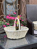 Коозина подарункова з білої лози. Арт:30-29, фото 3