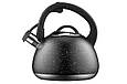 Чайник Ardesto Gemini, 2.5л, нержавіюча сталь, чорний, фото 5