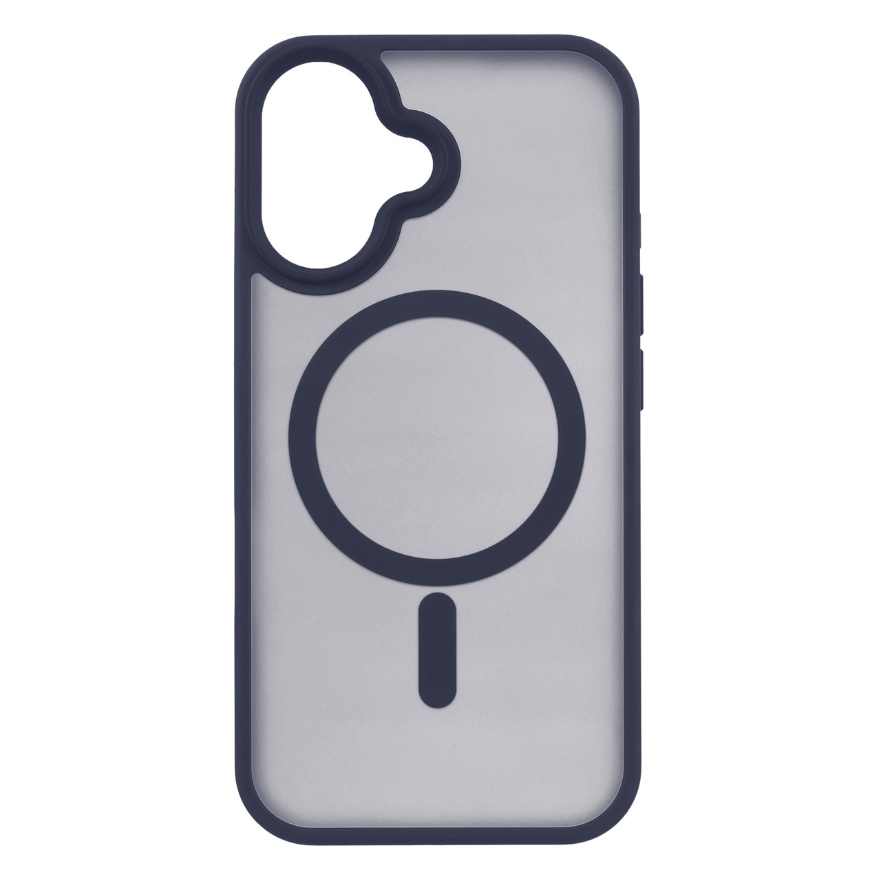 2E Чехол Basic для iPhone 16, Soft Touch MagSafe Cover, синий темный, фото 1