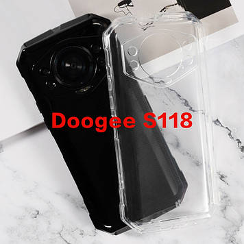 Чохол на Doogee S118 | S Cyber Pro бампер накладка TPU силіконовий протиударний оригінальний "W-SHEILD"