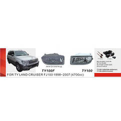 Фари дод. модель Toyota LC FJ100 1998-2007/TY-100-2/9006-12V51W