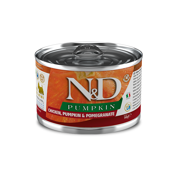 Farmina N&D Grain Free вологий корм для собак з гарбузом, куркою, гранатом 140 г