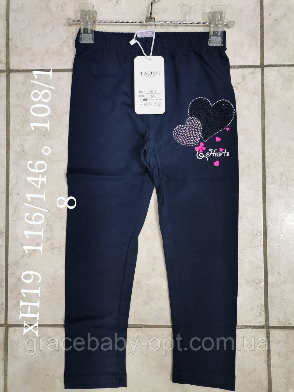Лосини для дівчаток оптом, Taurus, 116-146 см, № XH19, фото 1