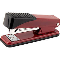 Степлер канцелярський 25 аркушів Axent Exakt-2 червоний металевий 4925-06