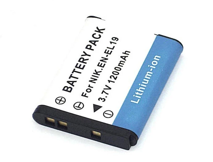 Акумуляторна батарея для фотоапарата Nikon (EN-EL19) Coolpix A100 3.7V 2000 mAh Li-ion