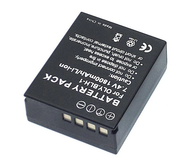 Акумуляторна батарея для фотоапарата Olympus (BLH-1) OM-D E-M1 Mark II 7.4V 1800mAh Li-ion