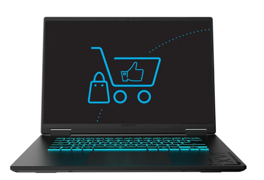 Ноутбук Gigabyte GAMING A16 Ryzen 7 260/16GB/512 RTX5050 165Hz (3THK3EE893SD)