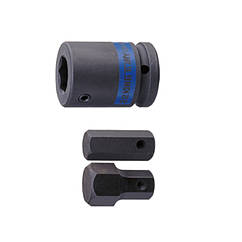 Адаптер для ударний біт 22mm 1"DR.6PT *60mmL