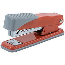 Степлер канцелярський 25 аркушів Axent Exakt-2 Earth colors кораловий металевий 4925-28