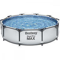 Каркасний басейн Bestway 56406, 305х76см Steel Pro Frame Pool