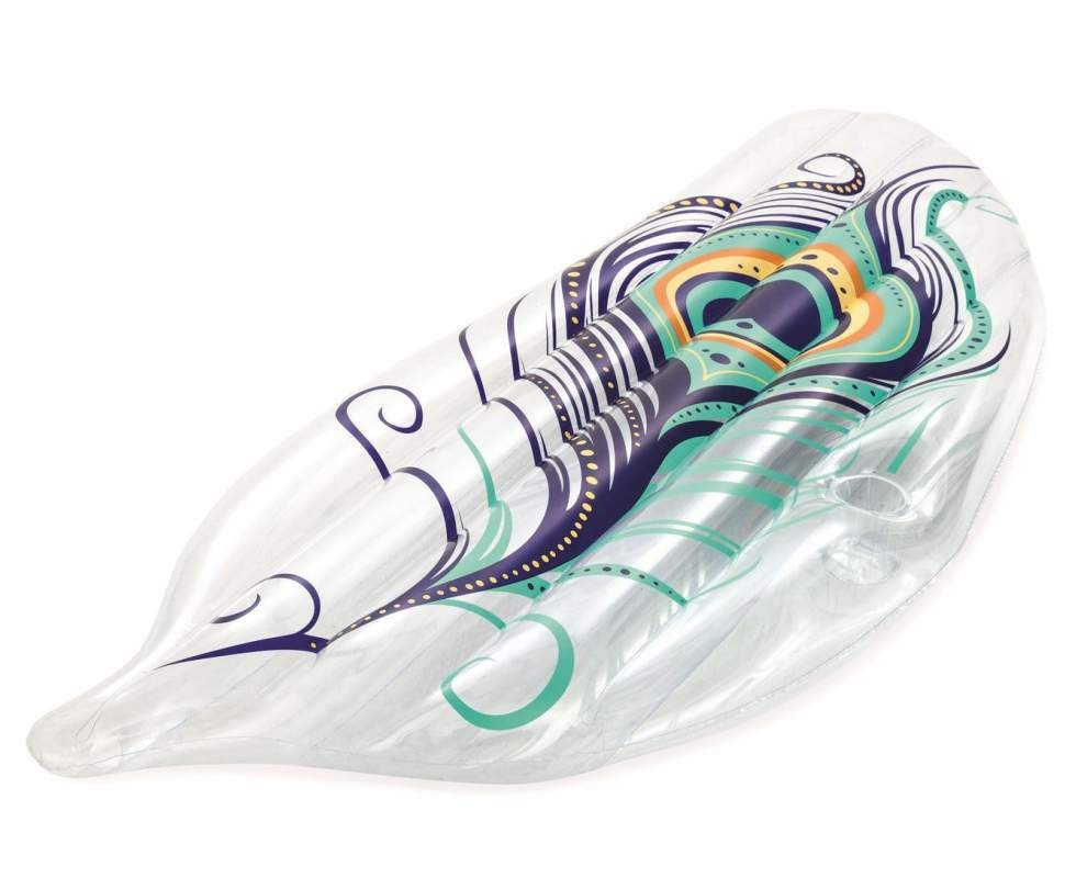 Надувний плотик Павиче Перо Bestway 43188 (189 x 79см), фото 1