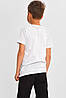 Футболка дитяча для хлопчика білого кольору 197370P, фото 2