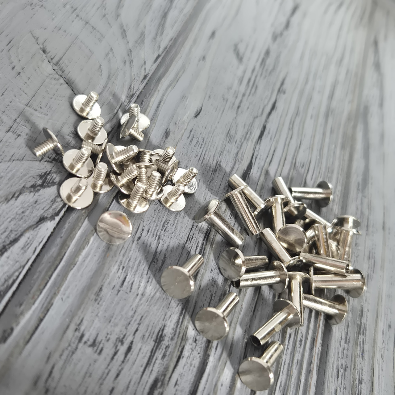 Гвинт ремінний 20 мм (Нікель), фото 1