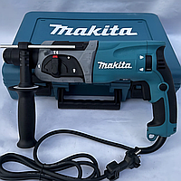 Перфоратор электрический Makita HR2470F Профессиональные перфораторы Перфоратор с режимом долбления 4500 уд/мин