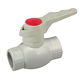 Кран поліпропіленовий кульовий 20 мм PPR для гарячої води Koer Чехія, фото 3