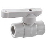 Кран поліпропіленовий кульовий 20 мм PPR з латунною кулею Europroduct Чехія, фото 3