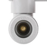 Кран поліпропіленовий кульовий 20 мм PPR з латунною кулею Europroduct Чехія, фото 2