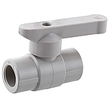 Кран поліпропіленовий кульовий 20 мм PPR з латунною кулею Europroduct Чехія, фото 4