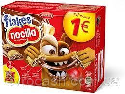 Готовий сніданок Cuetara Choco flakes Nocilla 105 гр, фото 1