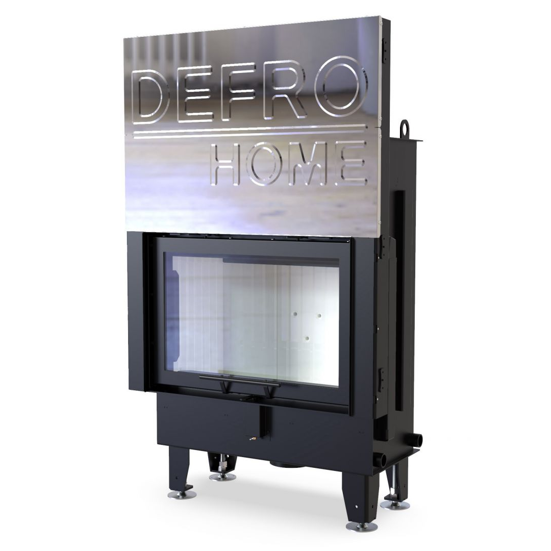 Камінна топка Defro Home Сталева топка IMPULS SM G Камінні топки з гільйотиною 8 кВт