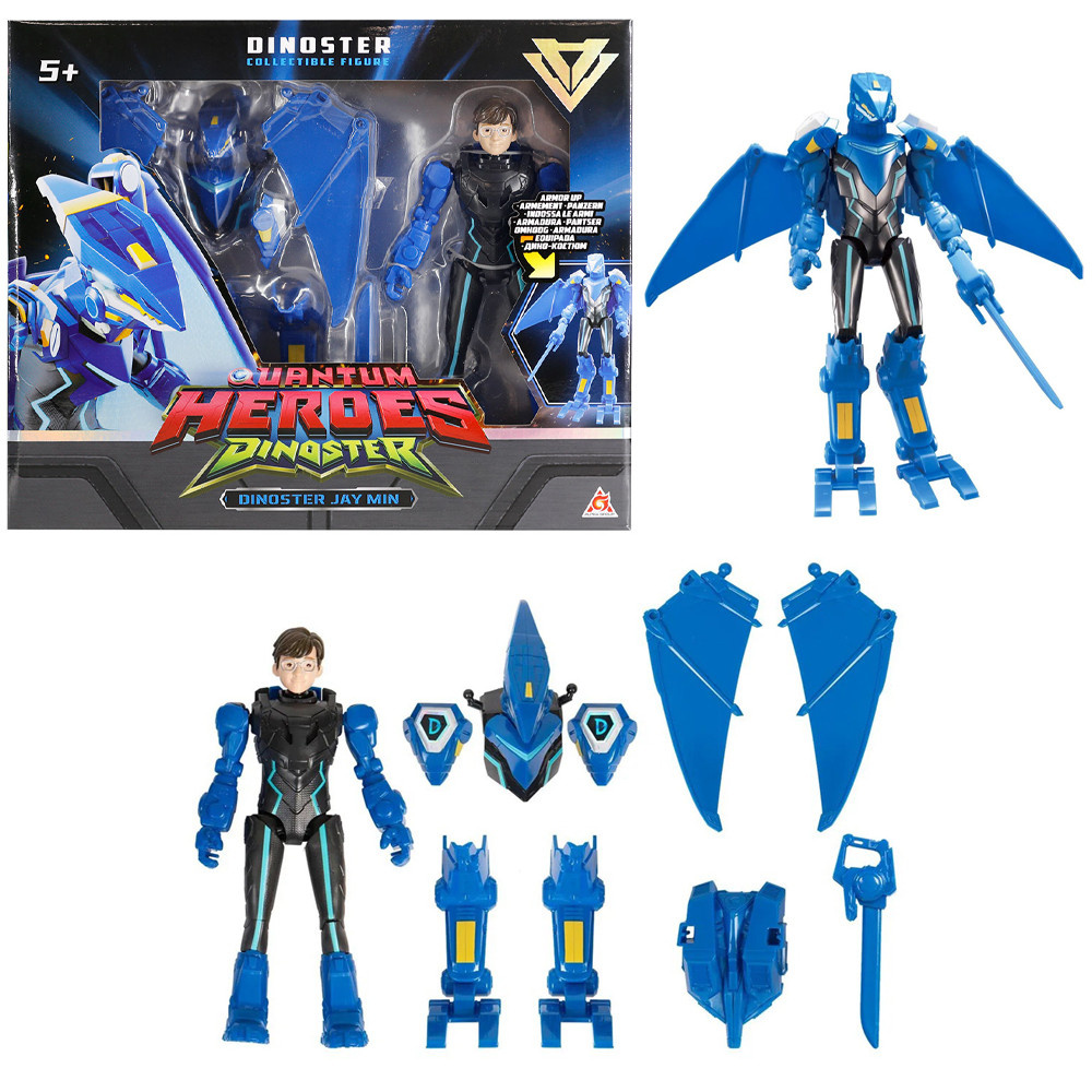Фігурка DINOSTER - ДЖЕЙ МІН (20 см, з аксесуарів), фото 1