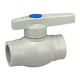 Кран поліпропіленовий кульовий 20 мм PPR для холодної води Koer Чехія, фото 3