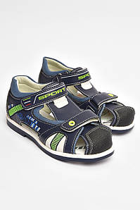 Сандалі дитячі хлопчик темно-синього кольору 204029P