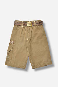 Бриджі дитячі для хлопчика темно-бежевого кольору 203474P