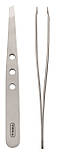 Пінцет косметичний скошений із неіржавкої сталі INOX TITANIA art.1090/61 B, фото 10