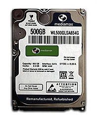 Жорсткий диск 2.5" Mediamax 500ГБ 5400об/м 8МБ 2.5" SATA III (WL500GLSA854G)