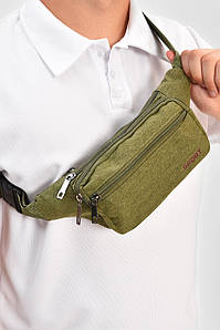 Бананка чоловіча текстильна кольору хакі 204311P