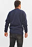 Бомбер чоловічий на флісе синього кольору р.M 204450P, фото 3
