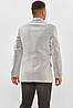Піджак чоловічий однотонний світло-сірого кольору р.44 203898P, фото 3