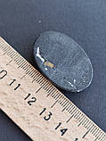 Шерл кабошон натуральний 35*24*7.5 мм камінь чорний турмалін. Камінь для ваших прикрас., фото 9