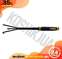 EK Рыхлитель Сила 375х65мм для сада Original Design и огорода штиковый инструмент для обработки почвы HFX17_E